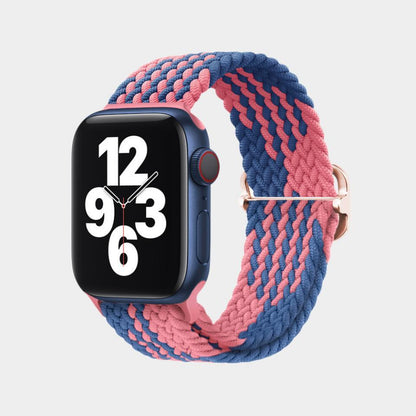 Adjustable Nylon Braided Band For Apple Watch
