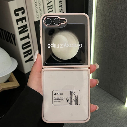 Stylish Transparent Case For Galaxy Z Flip 5/4/3